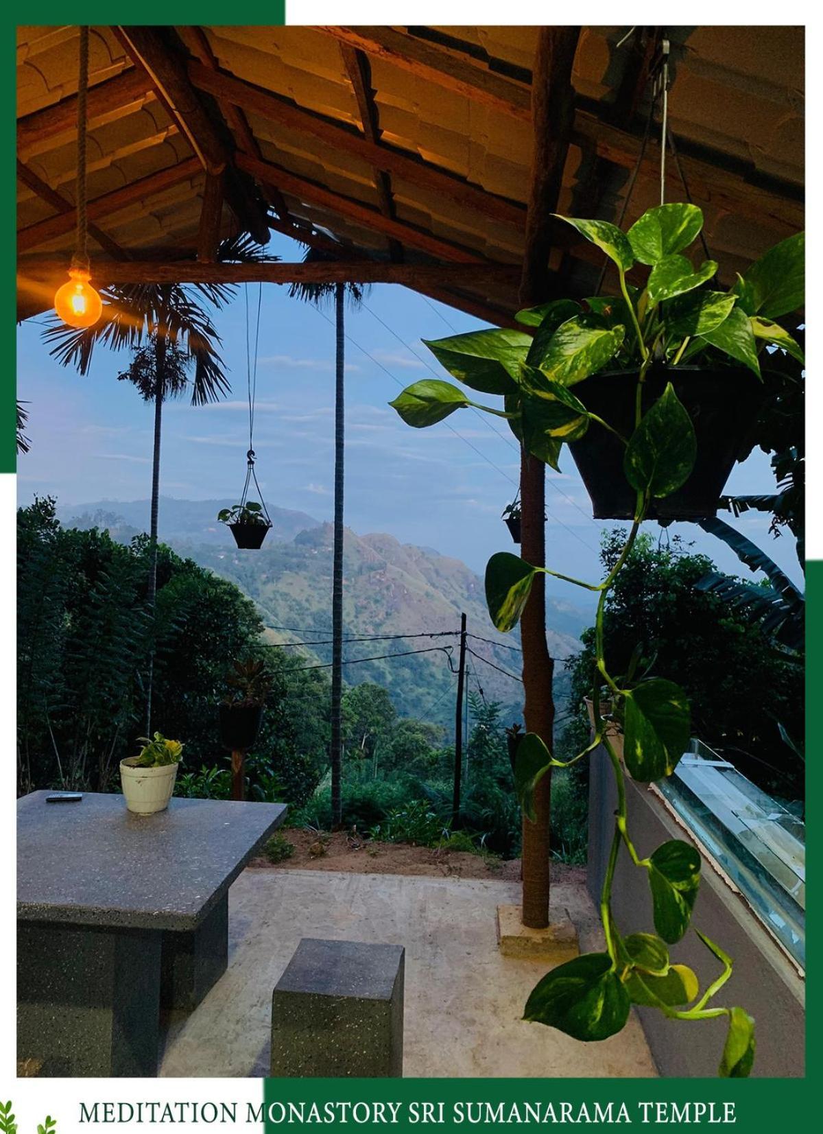Meditation Monastery Stay Ella Bagian luar foto